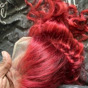 Hd lace front wig 30”